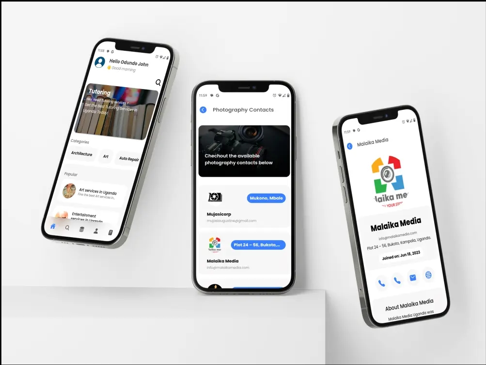 onthejobug app mockup